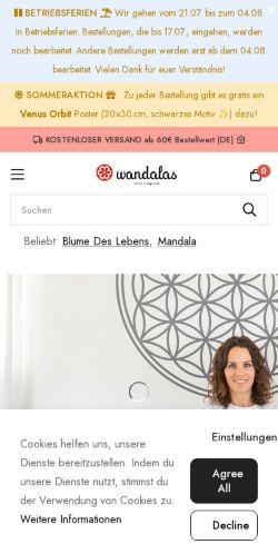 Mobile page screenshot