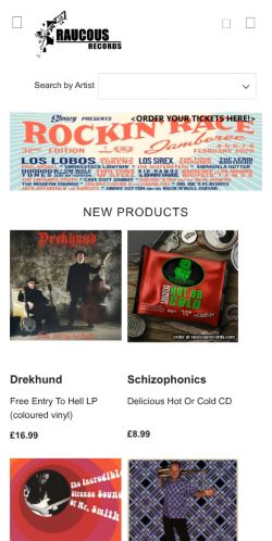 Mobile page screenshot