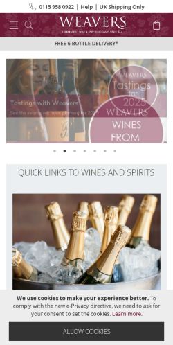 Mobile page screenshot