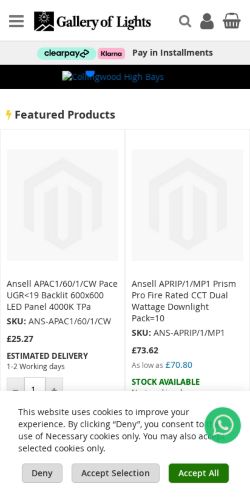 Mobile page screenshot
