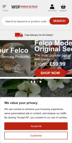 Mobile page screenshot