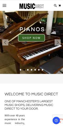 Mobile page screenshot