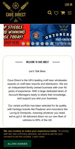 Mobile page screenshot