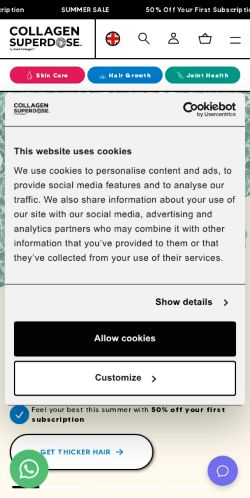 Mobile page screenshot
