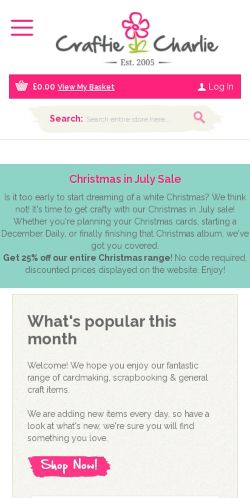 Mobile page screenshot