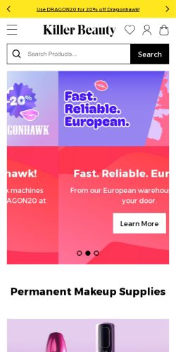 Mobile page screenshot