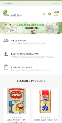 Mobile page screenshot