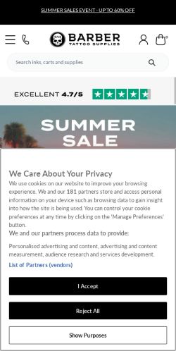 Mobile page screenshot