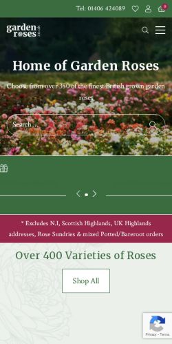 Mobile page screenshot