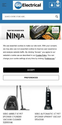 Mobile page screenshot