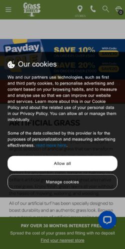 Mobile page screenshot