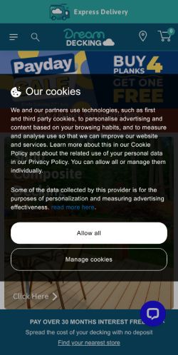 Mobile page screenshot