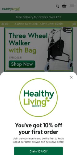 Mobile page screenshot