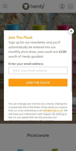 Mobile page screenshot