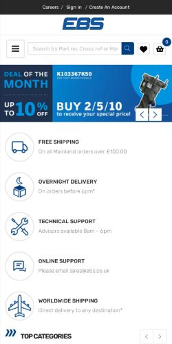Mobile page screenshot