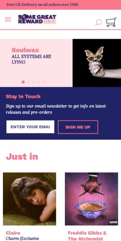 Mobile page screenshot