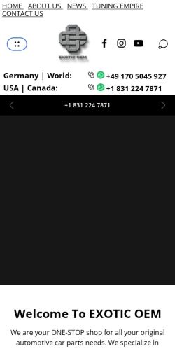 Mobile page screenshot