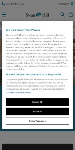 Mobile page screenshot