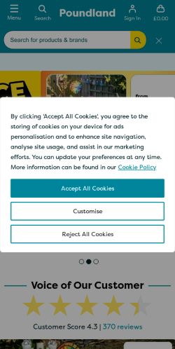 Mobile page screenshot