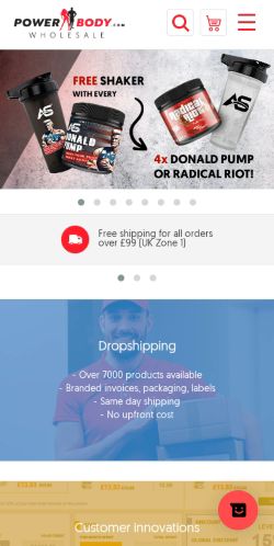 Mobile page screenshot
