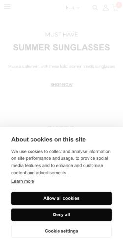 Mobile page screenshot