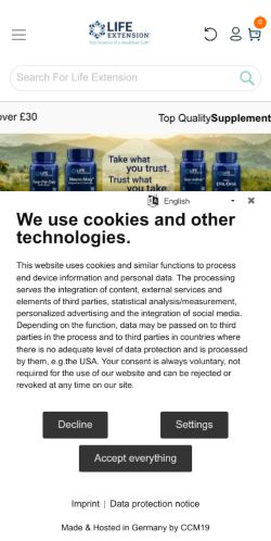 Mobile page screenshot