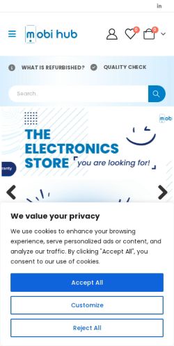 Mobile page screenshot