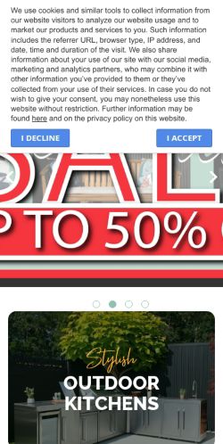 Mobile page screenshot