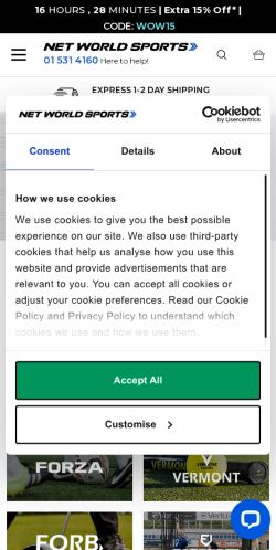 Mobile page screenshot