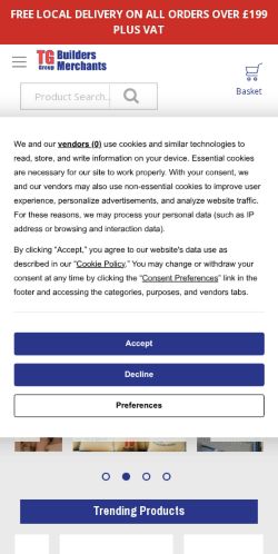 Mobile page screenshot
