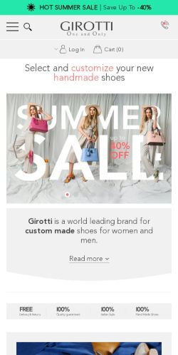 Mobile page screenshot