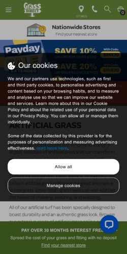 Mobile page screenshot