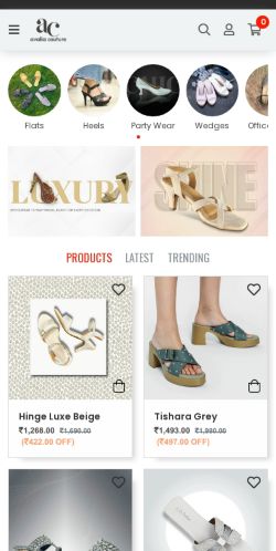 Mobile page screenshot