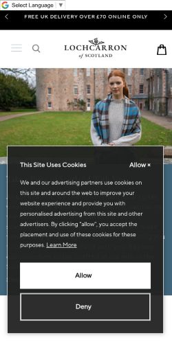 Mobile page screenshot