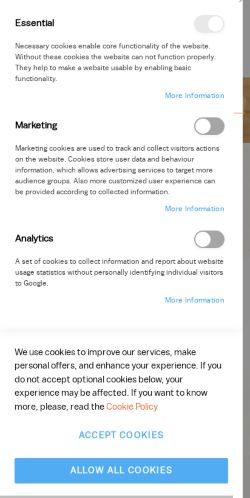 Mobile page screenshot