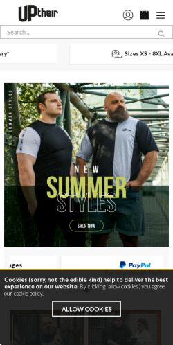 Mobile page screenshot