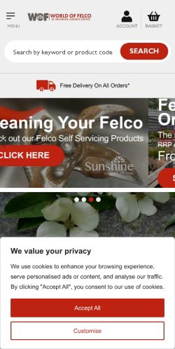 Mobile page screenshot