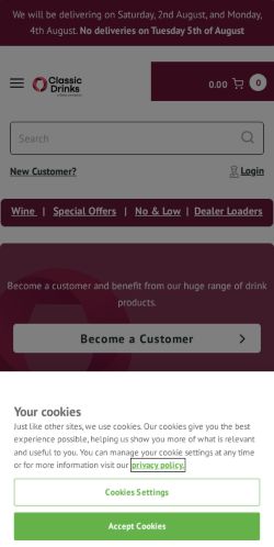 Mobile page screenshot