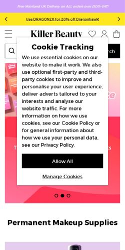 Mobile page screenshot