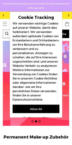 Mobile page screenshot