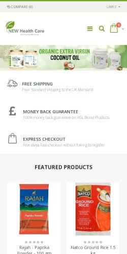 Mobile page screenshot