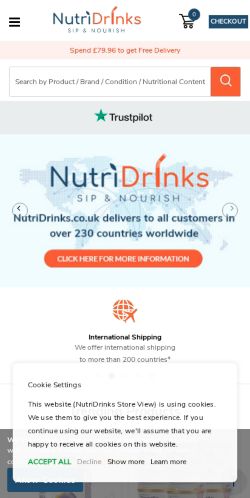 Mobile page screenshot