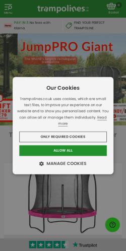 Mobile page screenshot