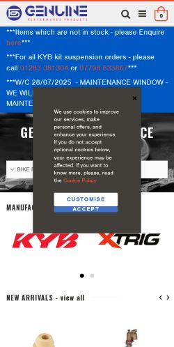 Mobile page screenshot