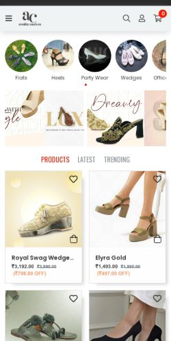 Mobile page screenshot