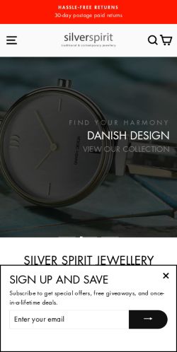 Mobile page screenshot