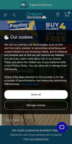 Mobile page screenshot