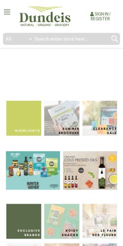 Mobile page screenshot