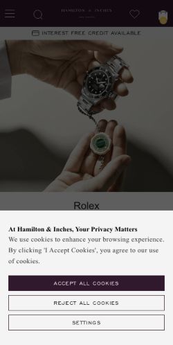 Mobile page screenshot