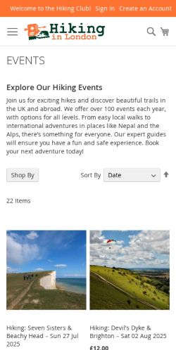 Mobile page screenshot